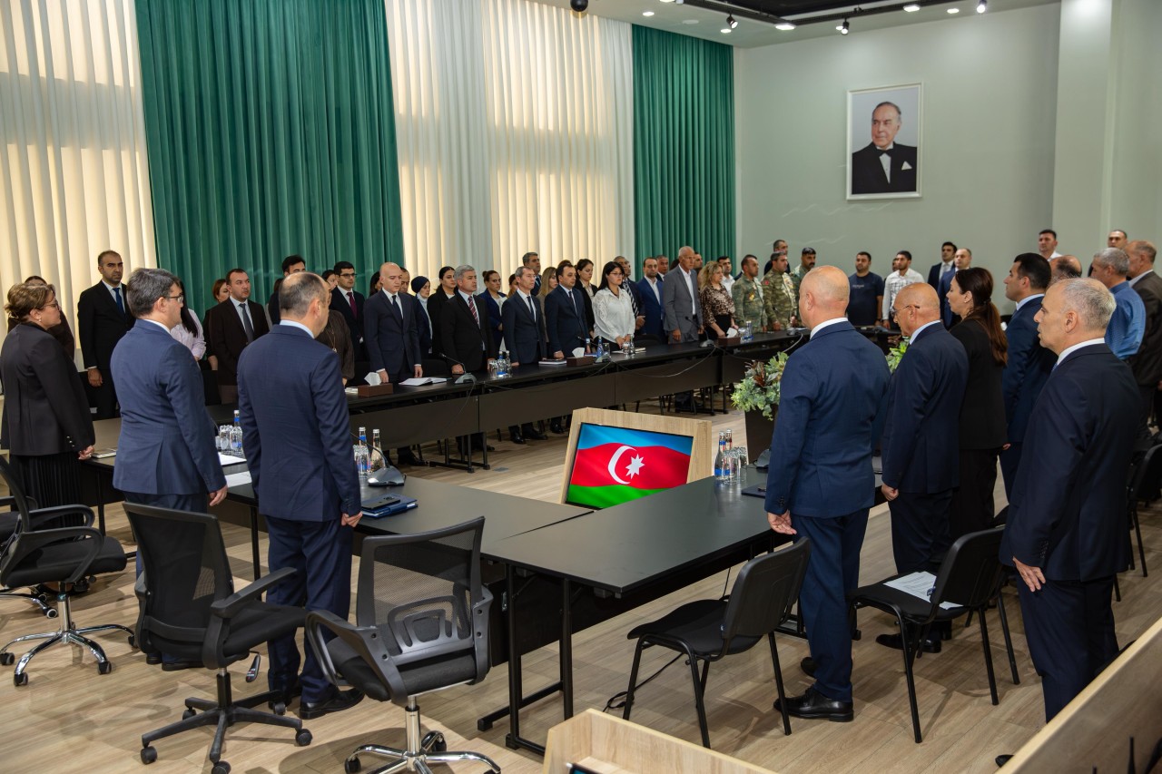 ETSN kollektivi şəhidlərin əziz xatirəsini yad edib - FOTOLAR